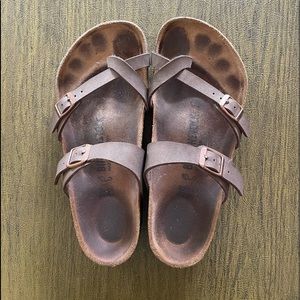 Brown Birkenstock size 38
